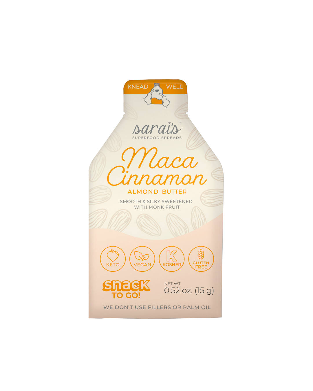 Maca Cinnamon Almond Butter Sachet