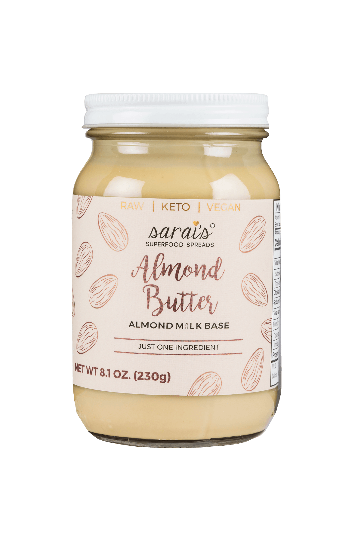 Sarai's Almond Butter