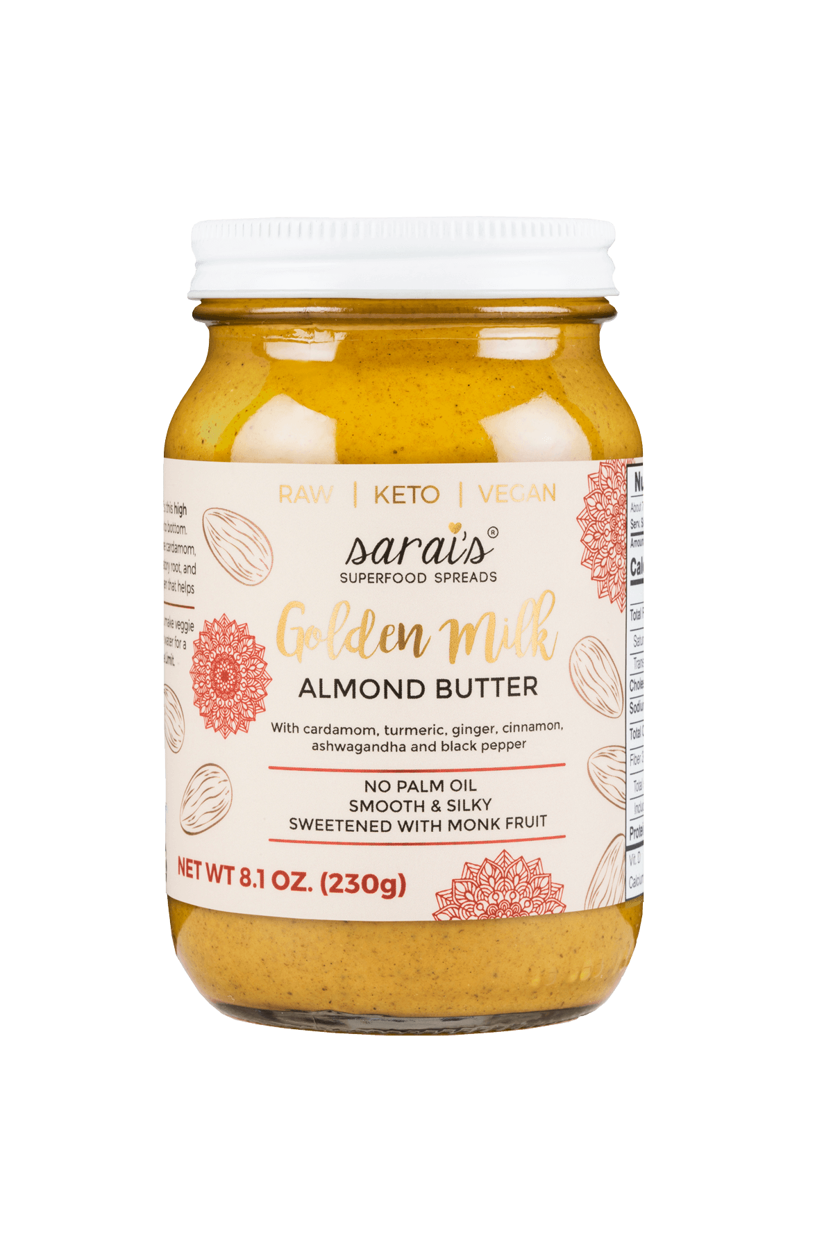Golden Milk Almond Butter