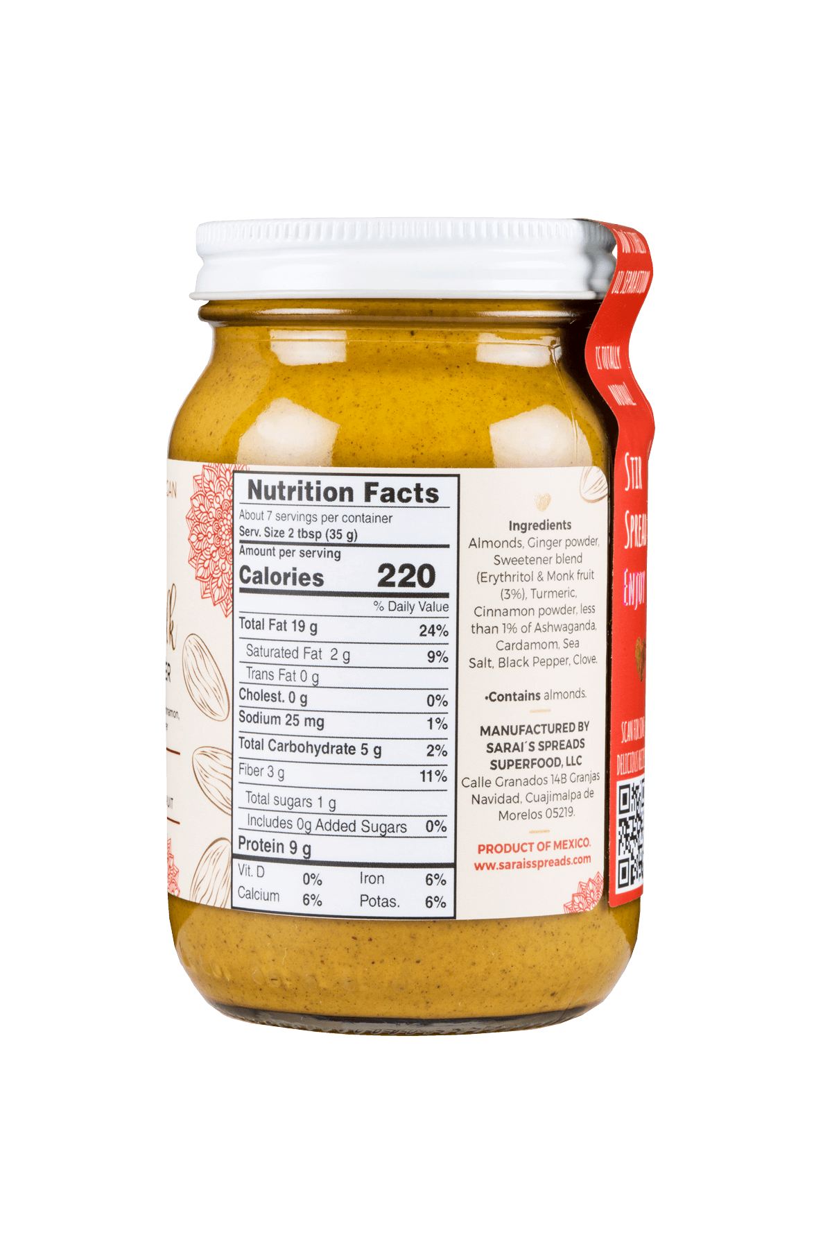 Keto Golden Milk Almond Butter