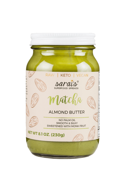 Sarais's Matcha Almond Butter Spread