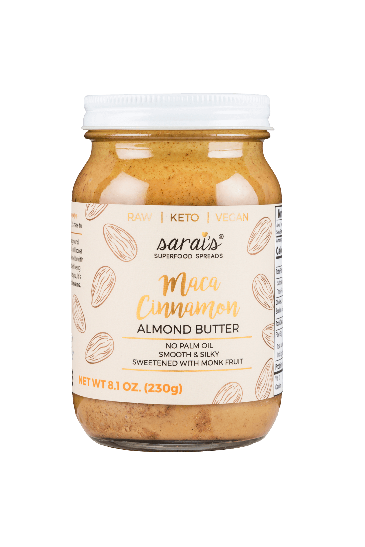 Maca Cinnamon Almond Butter