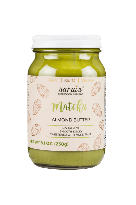 Sarais's Matcha Almond Butter Spread